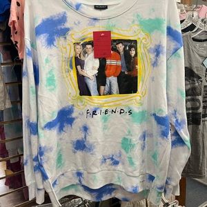 Friends TV Series Sweater Womens Large Pullover Crew Joey Monica